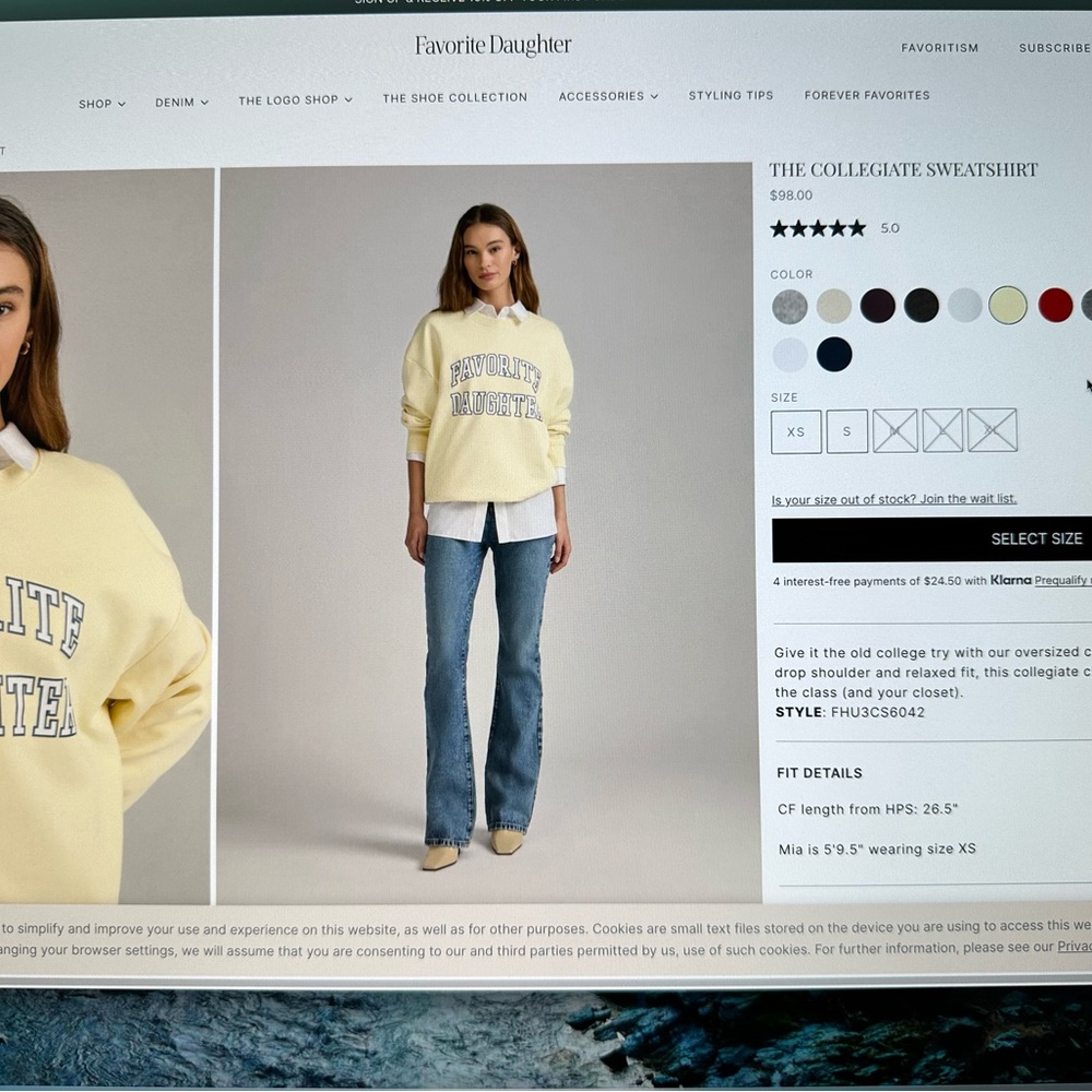 Favorite Daughter Collegiate Sweatshirt - Picture 8 of 8